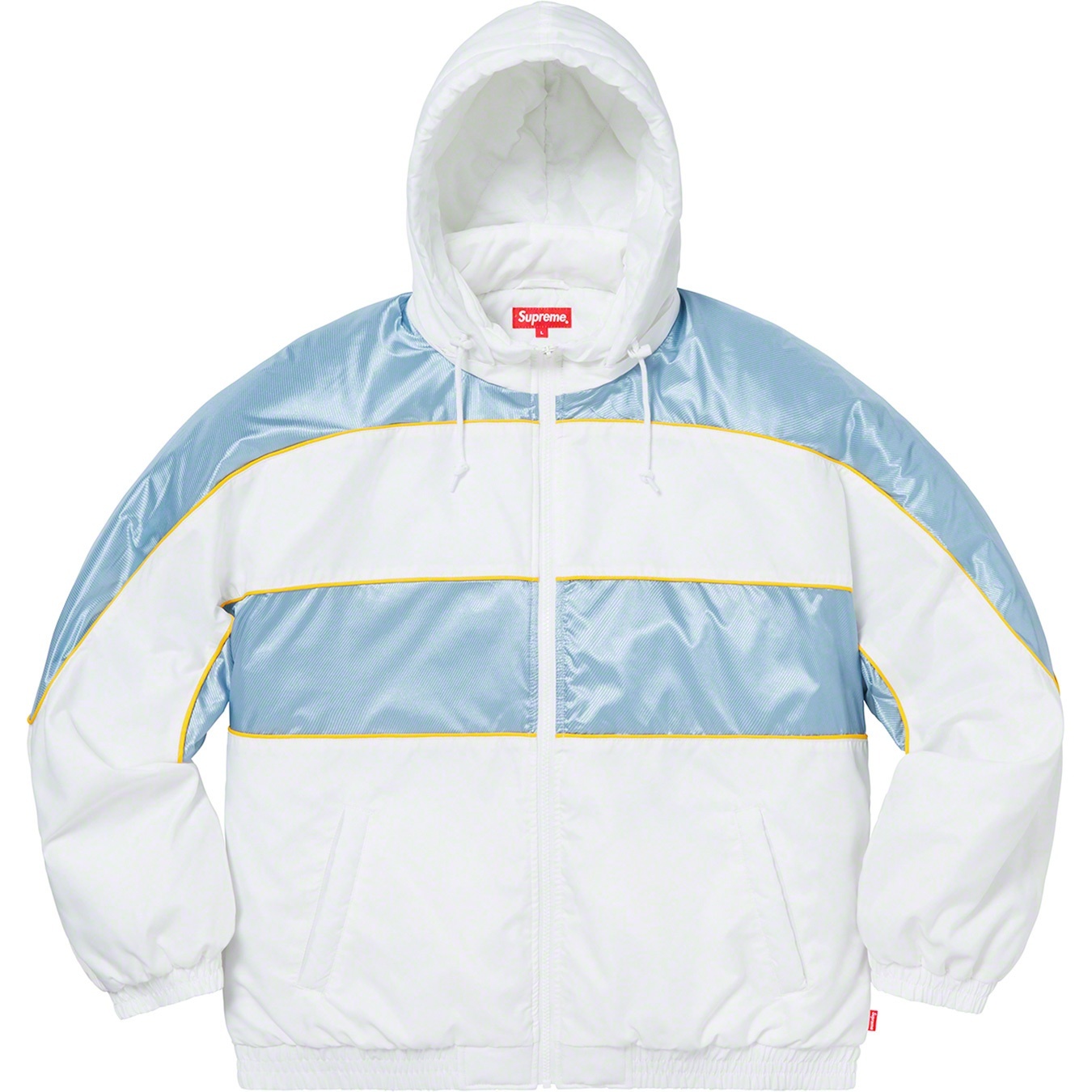 Sports Piping Puffy Jacket view 13